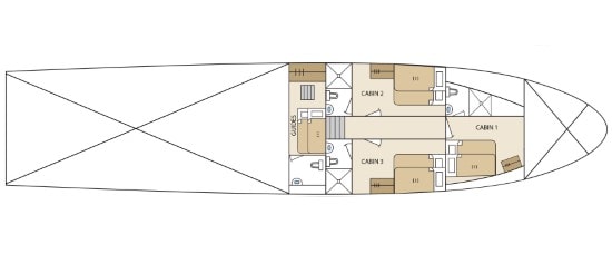 Aqua Deck Plan