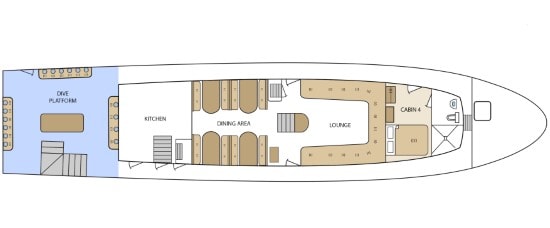 Aqua Deck Plan