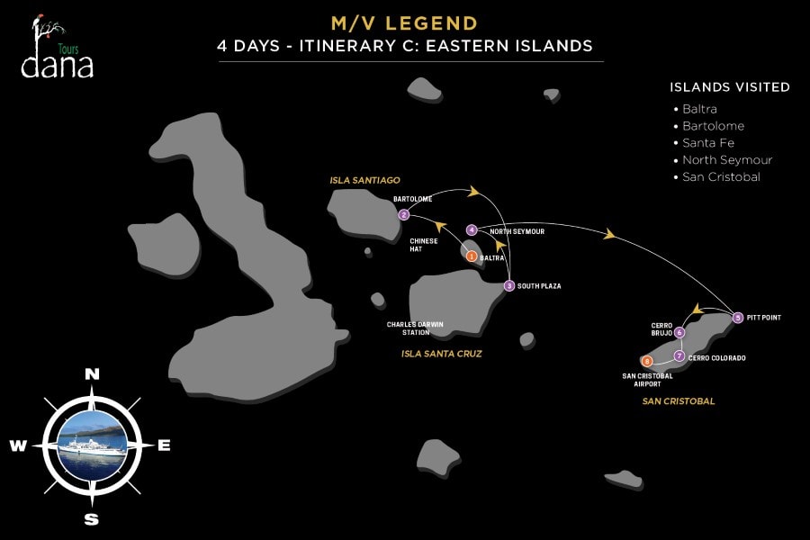 Legend 4 Days - C Eastern Islands