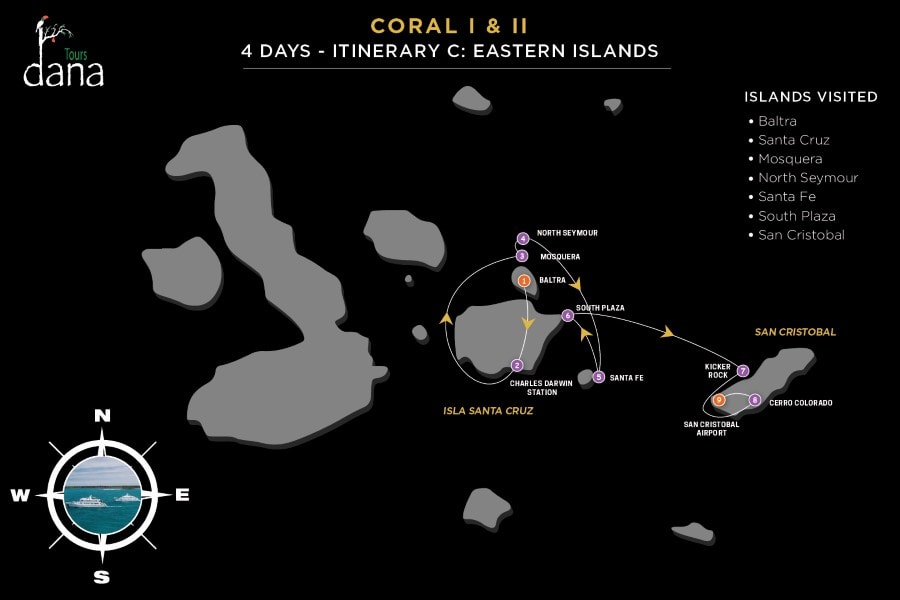 Coral I & II 4 Days - C Eastern Islands