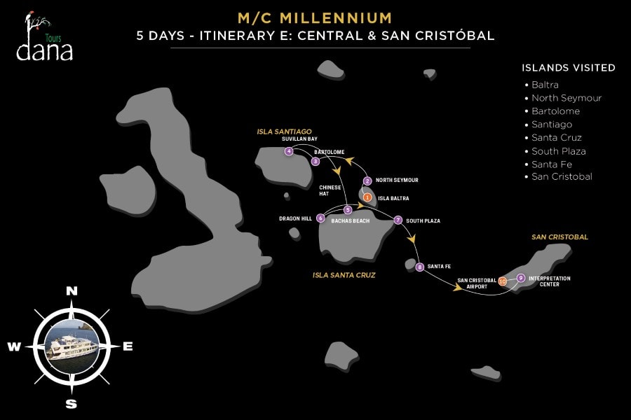 Millennium 5 Days - E Central & San Cristóbal
